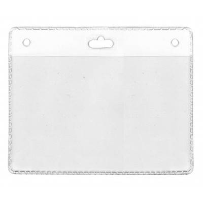 Porte-badge - badge 105 x 70 mm - perforation ronde/oblongue - IDS 31.1 (lot de 100)