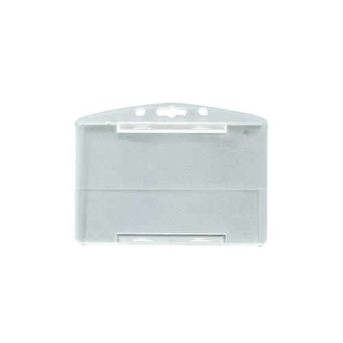 Porte-badge translucide protection 1 face - horizontal - IDP65 (lot de 100)