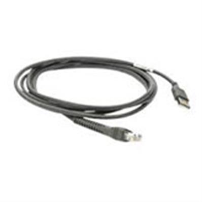 Zebra, Cable USB, blindé, 2,1m, droit, pour CS4070-HC